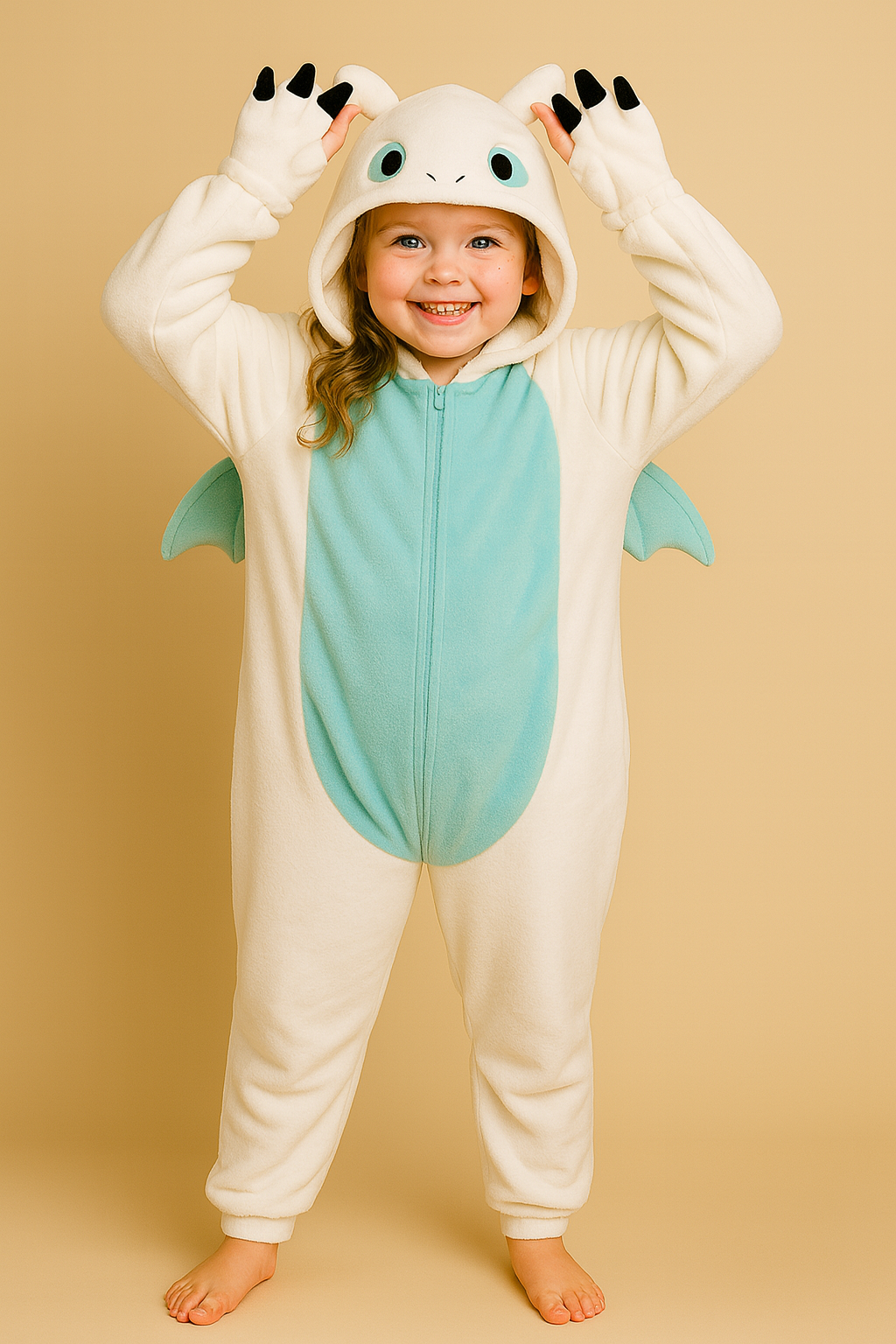 Kids Glam Plush™ Dragon Onesie