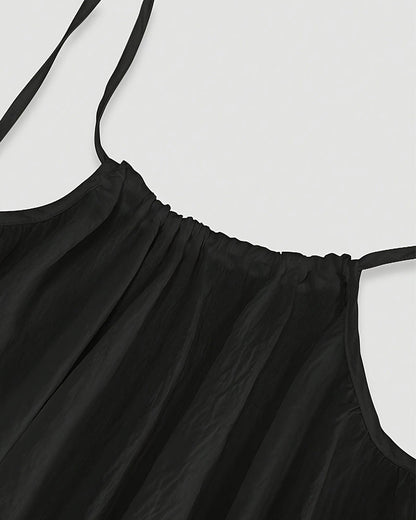 Luxe Backless Cami Dress