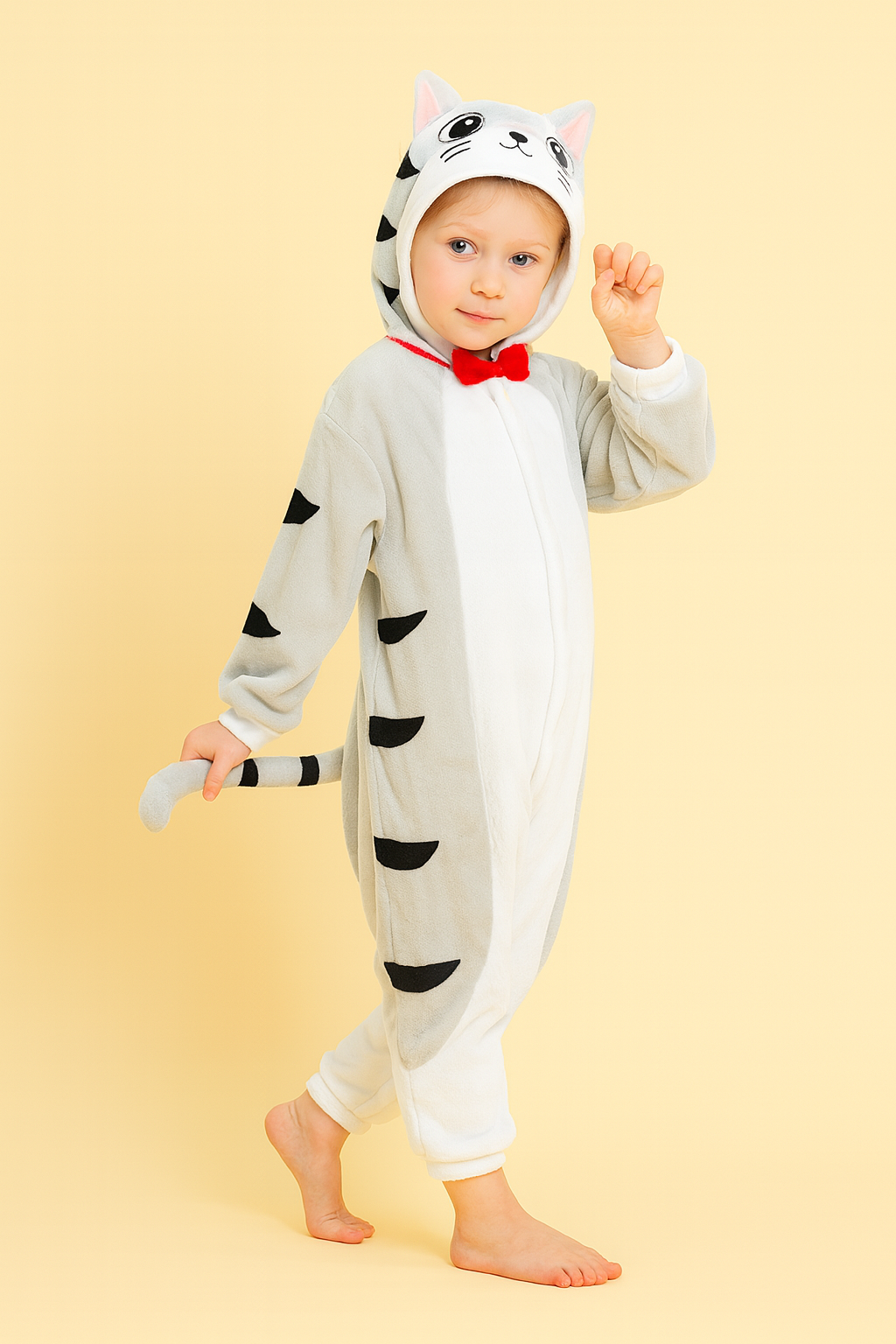 CUTE TABBY CAT ONESIE! 🐱💫