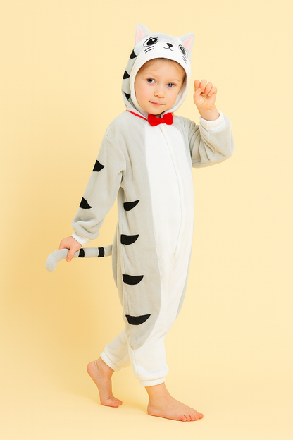 CUTE TABBY CAT ONESIE! 🐱💫