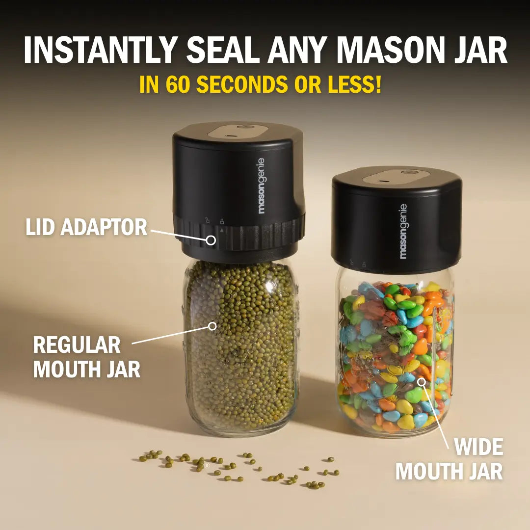 Mason Genie® Vacuum Sealer Kit
