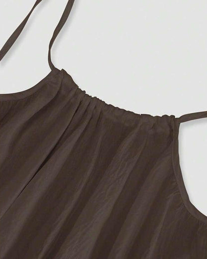 Luxe Backless Cami Dress